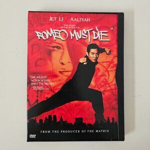 Romeo Must Die DVD 2000 Widescreen - Jet Li, Aaliyah, Isaiah Washington